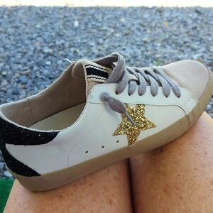 Shu Shop leather sneakers